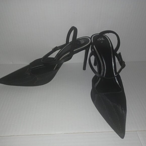 ZARA HELLED MESH SHOES - Picture 5 of 11